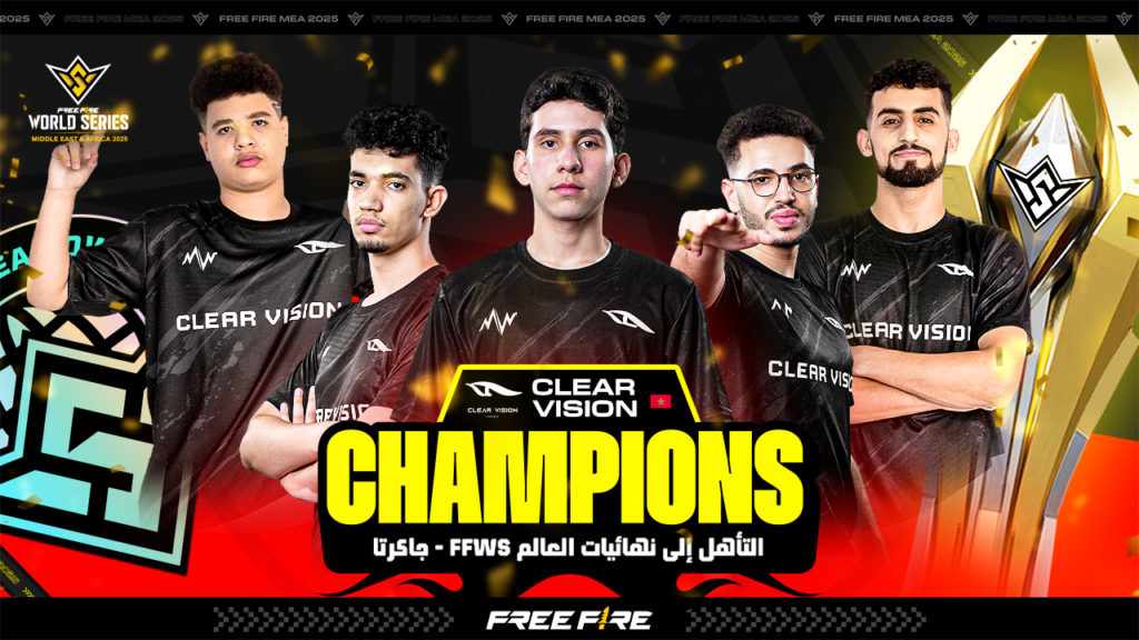 فريق Clear Vision المغربي يتوج بلقب FFWS الشرق الاوسط وافريقيا 2025