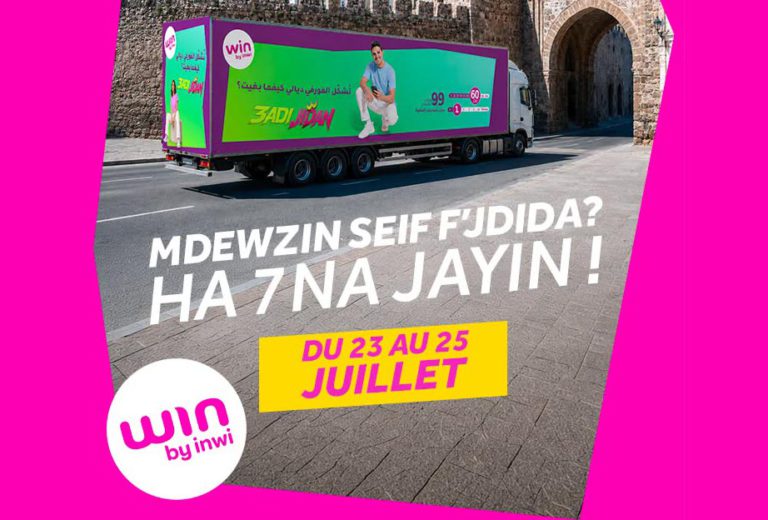 « win by inwi » lance sa caravane estivale et part à la rencontre des jeunes Marocains